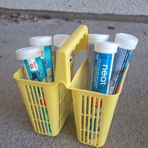 Set of (6) neat Bleach Concentrated Tablets In a Tube